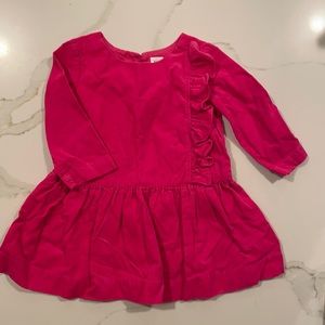 Baby gap pink corduroy dress